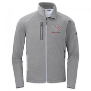 Corvette North Face® Canyon Flats Fleece Jacket - Medium Gray Heather : C7 Z06