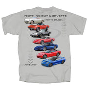 Corvette T-Shirt - Nothing But Corvette : Gray