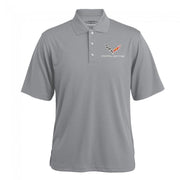 Corvette Texture Polo - Gray Heather : C7