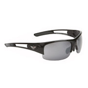 Corvette Sunglasses - Rimless Gloss Black : C5 Logo