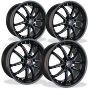 Corvette SR1 Performance Wheels - APEX Series (Set) : Semi Gloss Black