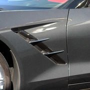 Corvette Retro Style Side Spears 4Pc Chrome : C7 Stingray, Z51