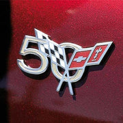 Corvette 50th Anniversary Fender Badge GM : 2003 C5 & Z06