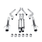 Corvette Exhaust System - Magnaflow Competition Series Cat Back : 2005-2011 C6