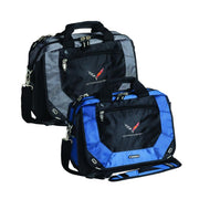 Corvette OGIO Corporate Messenger Bag with C7 Cross Flags Logo : C7 Stingray