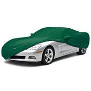 Corvette Car Cover Coverking® - Satin Stretch™ Indoor Custom - Green : 2005-2013 C6 Convertible