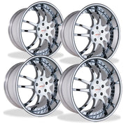 Corvette Custom Wheels - WCC 947 EXT Forged Series (Set) : Chrome