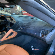 Velour Dash Mat - Custom Fit : 2014-2019 C7 STINGRAY, Z51, Z06, GRAND SPORT, ZR1