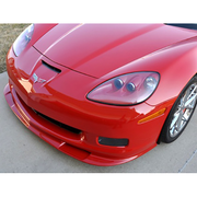 Corvette C6 ZR1 Style Front Splitter - Victory Red : 2006-13 C6 Z06, Grand Sport