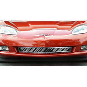 Corvette Front Lower Grille - Polished Matrix Style : 2005-2013 C6