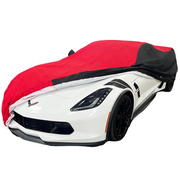 Corvette Ultraguard Plus Car Cover - Indoor/Outdoor Protection - Red/Black : C7 Stingray, Z51, Z06, Grand Sport