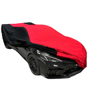 Corvette Ultraguard Plus Car Cover - Indoor/Outdoor Protection - Red/Black : C8 Stingray, Z51, Z06