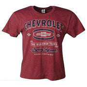 Chevrolet Centennial Legendary T-Shirt : Red