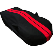 Corvette Ultraguard Plus Car Cover - Indoor/Outdoor Protection - Black W/ Red Stripes : C8 Stingray, Z51, Z06