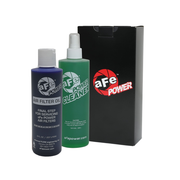 Air Filter Restore Kit - aFe : 8 oz Blue Oil & 12 oz Power Cleaner Squeeze Bottle