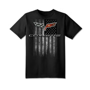 C6 Corvette American Legacy T-shirt : Black