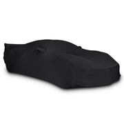 Corvette Ultraguard Stretch Satin Car Cover - Black - Indoor : C8 Stingray, Z51, Z06