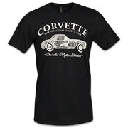 Corvette The Original Sports Car T-shirt : Black
