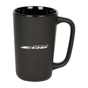 C8 Corvette Z06 14oz Ceramic Coffee Mug : Black