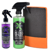 Liquid X Clay Mitt and Shock Ceramic Spray Bundle