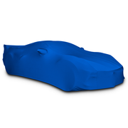 Corvette Ultraguard Stretch Satin Car Cover - Blue - Indoor : C8 Stingray, Z51