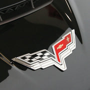 Corvette Billet Emblem Bezels III : 2005-2013 C6 Z06, ZR1, Grand Sport
