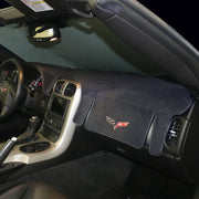 Corvette Embroidered Dash Mat - Custom Fit : 2005-2013 C6