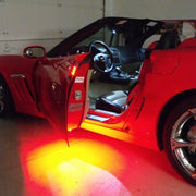 Corvette Footwell/Door Handle/Under Door Puddle LED Lighting Kit : 2005-2013 C6, Z06, ZR1, Grand Sport