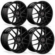 Corvette Wheels L-CC7 Monoblock - Lexani - Gloss Black : C6, C7, Z51