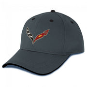 Corvette - Heritage Hat/Cap - Gray - Embroidered : C7 Stingray