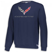 C7 Corvette Crewneck Sweatshirt : Navy Blue