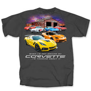 Corvette Thinking About Driving Tee Shirt - Dark Grey : C7