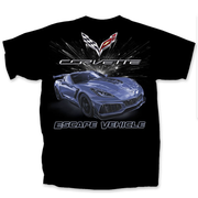 Corvette Escape Vehicle Tee Shirt - Black : C7