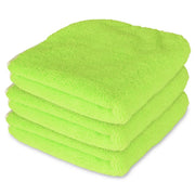 Liquid X Premium Microfiber Detailing Towels - Lime Green - 16" x 16"