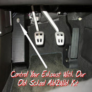Corvette Mild2Wild Exhaust Control - Old School Kit : 2006-2013 C6,Z06,ZR1