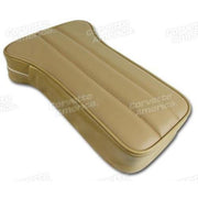 Corvette Center Armrest. Light Saddle Leather: 1970-1971