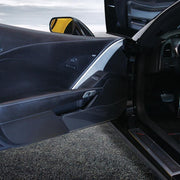Corvette - Door Kick Panel - Clear Acrylic : C7 Stingray, Z51, Z06, Grand Sport