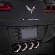 C7 Corvette Stingray Rear License Plate Frame : Painted