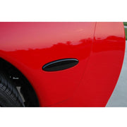 Corvette Acrylic Rear Side Marker Blackout Kit 2 Pc. : 1997-2004 C5 & Z06