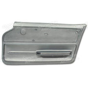 Corvette Door Panel. Silver Convertible With Felt RH: 1965-1966