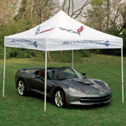 Corvette Canopy/Cover/Shelter Stingray with Crossed Flags : C7 Stingray, Z51