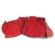 Corvette Leather Seat Covers. Red Standard: 1986-1988