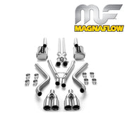 Corvette Exhaust System - Magnaflow Exhaust with Tru-X Pipe : 2005-2013 C6