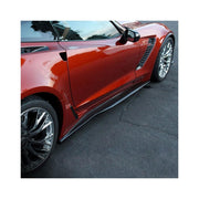 Corvette Side Rocker Extensions - Carbon Fiber - APR Performance : C7 Z06