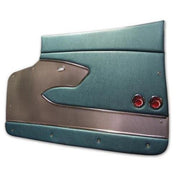 Corvette Door Panels. Turquoise Deluxe: 1959