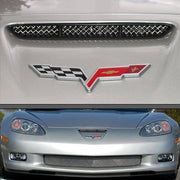 Corvette RaceMesh Air Intake Nose Scoop Grille : 2006-2013 Z06