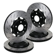 Corvette Powder Coated Rotors - Black : C7 Z51