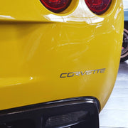 Corvette Polished Rear Stainless Steel Letters : 2005-2013 C6, Z06, Grand Sport, ZR1