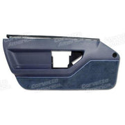 Corvette Door Panel. Blue LH: 1984-1985