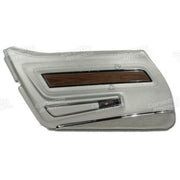 Corvette Door Panel. Silver Deluxe LH: 1974-1975
